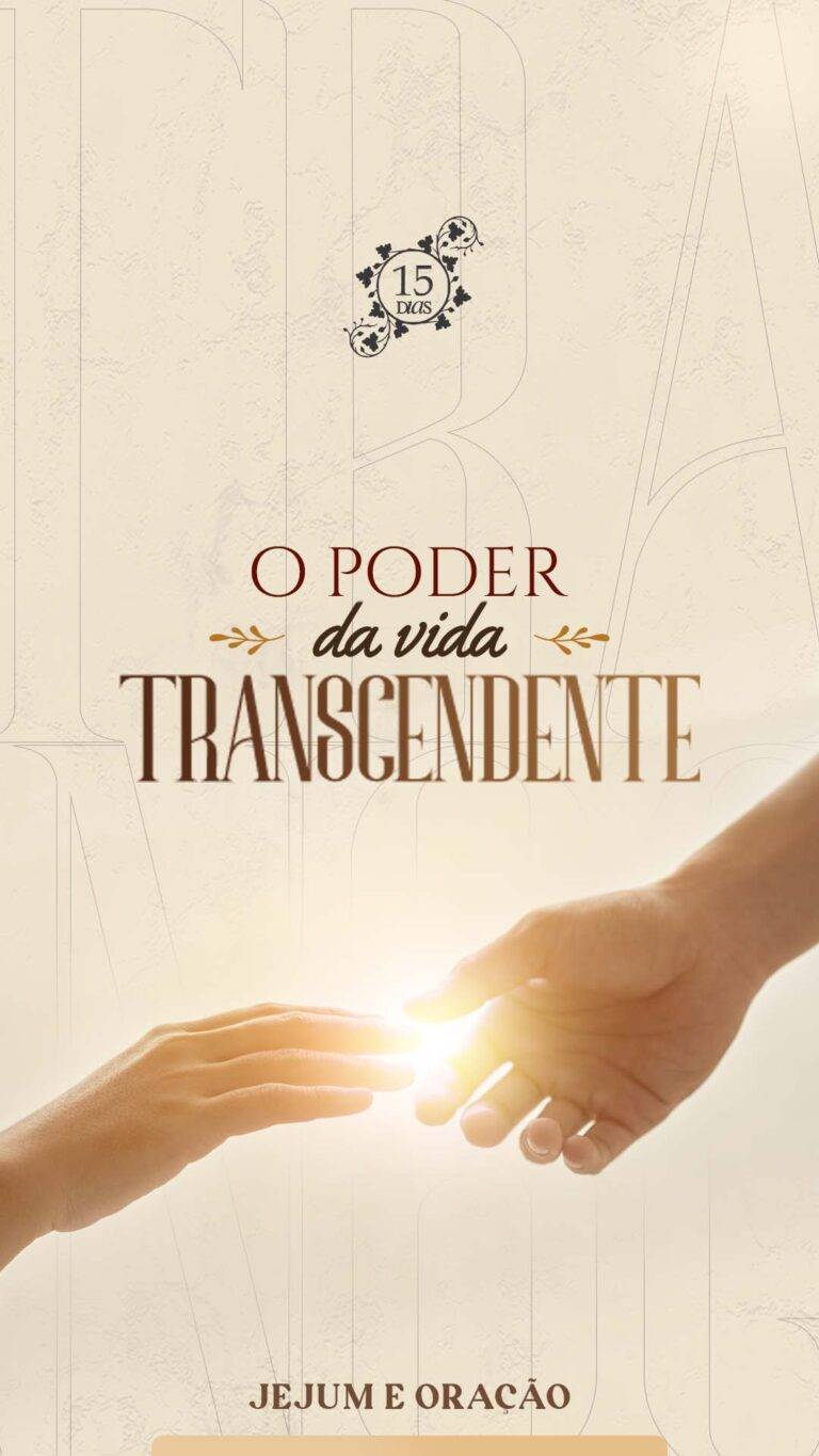 O poder da vida Transcendente