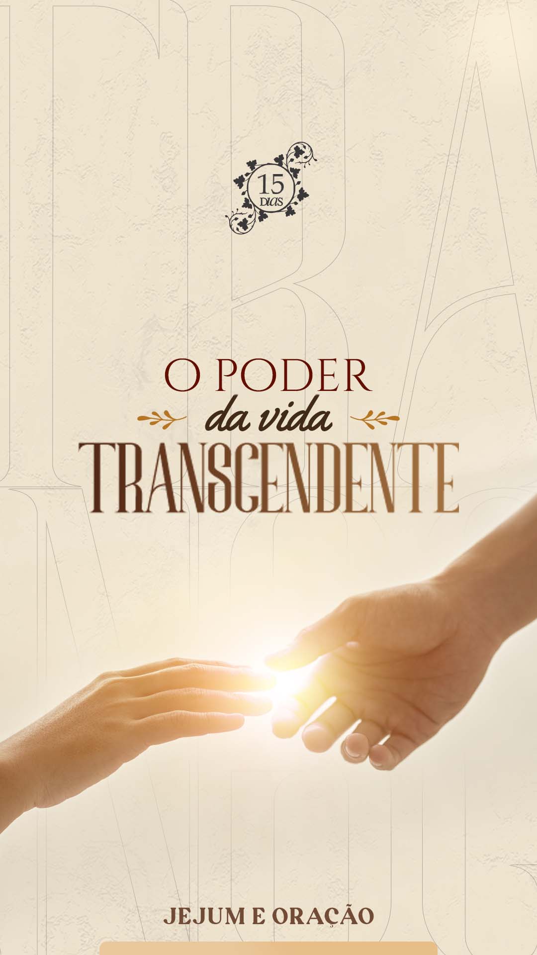 O poder da vida transcendente